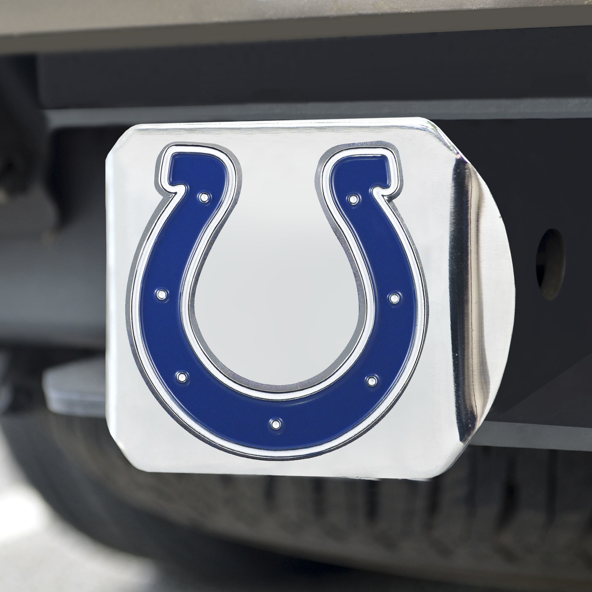 Indianapolis Colts Chrome Hitch Cover