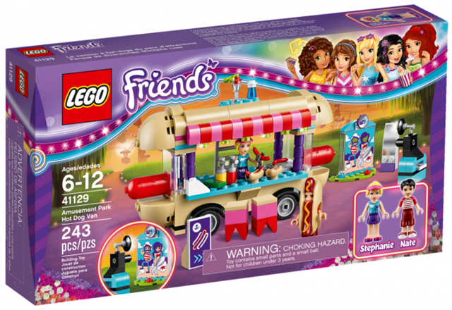 41129 Amusement Park Hot Dog Van