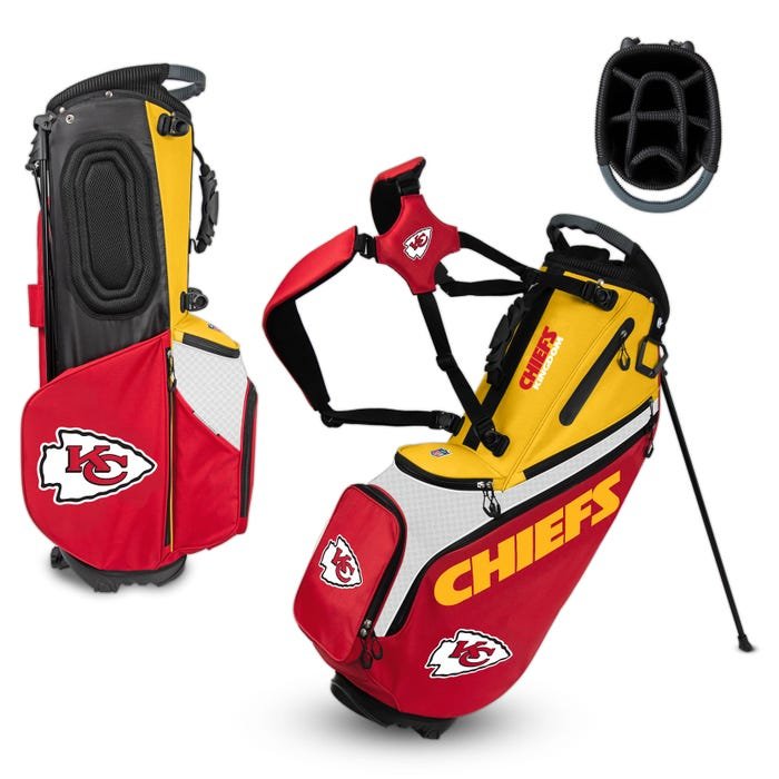Kansas City Chiefs Hybrid Back Nine Carry Golf Bag