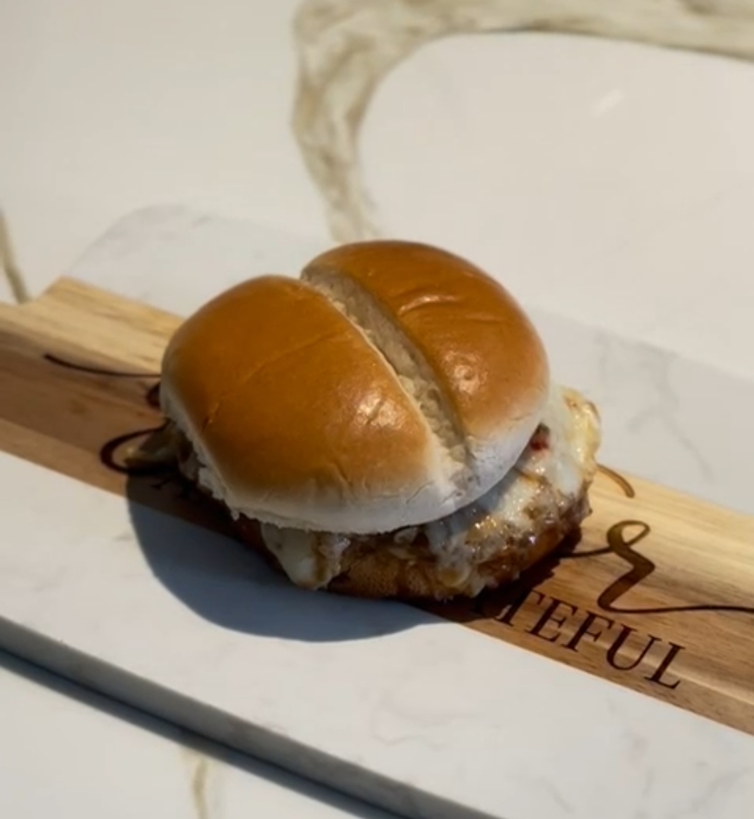 Bang Bang Pulled Pork Sandwich