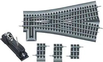 O72 Wye Remote/Command Switch 681954 O Scale