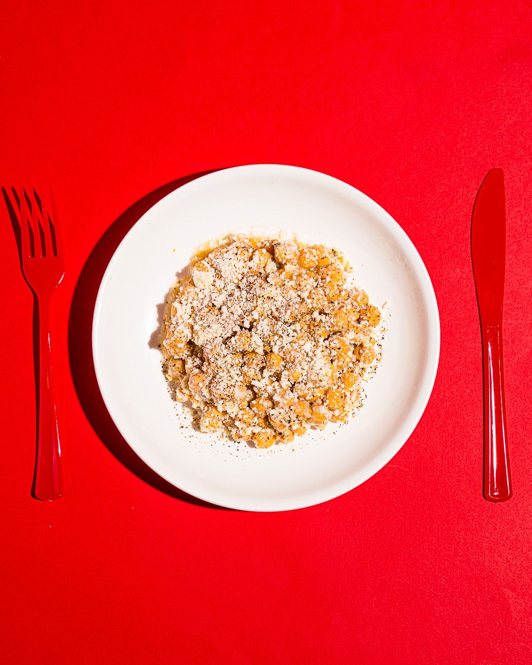 Chickpea Cacio e Pepe