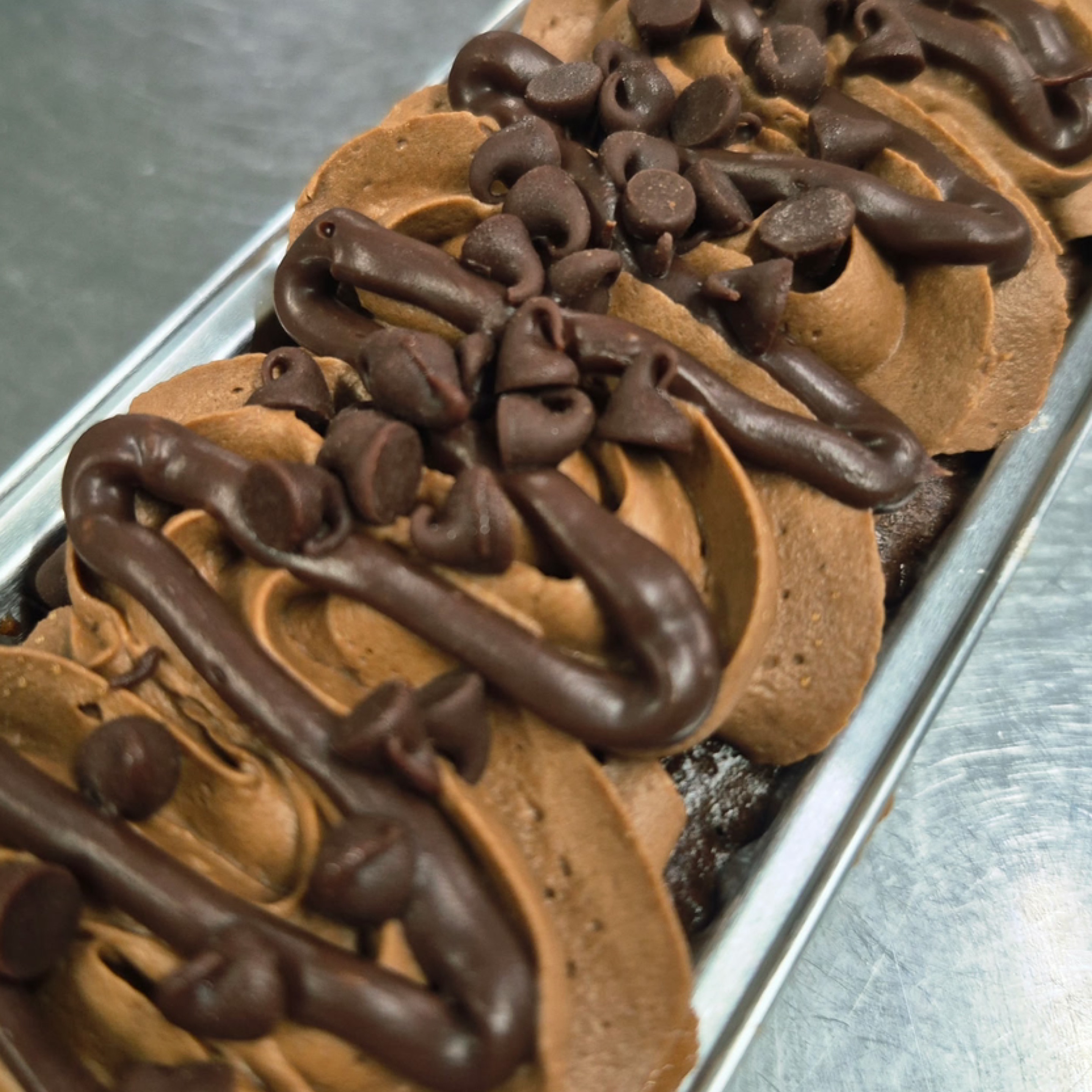 Triple Chocolate Cake Box