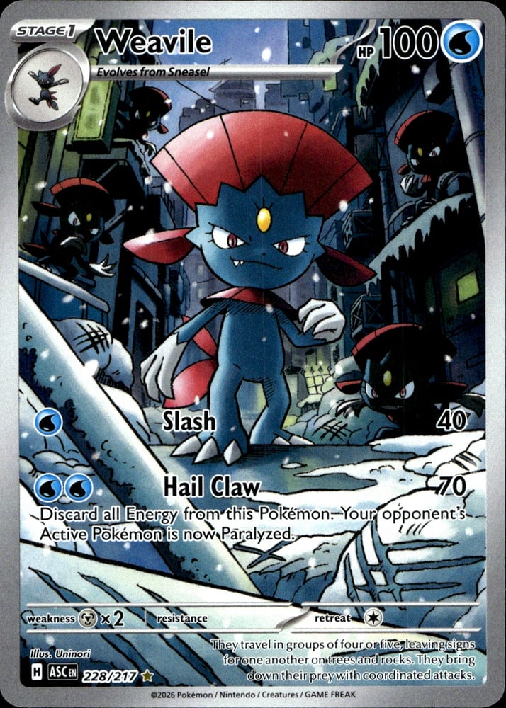Weavile - ME02.5 228/217