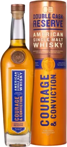 Virginia Distillery Courage & Conviction Double Cask Reserve American Single Malt Whiskey