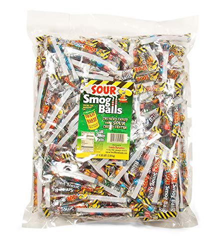 Toxic Waste Assorted Flavors Smog Balls of Shooter Packs 4.50 POUNDS 240 COUNT