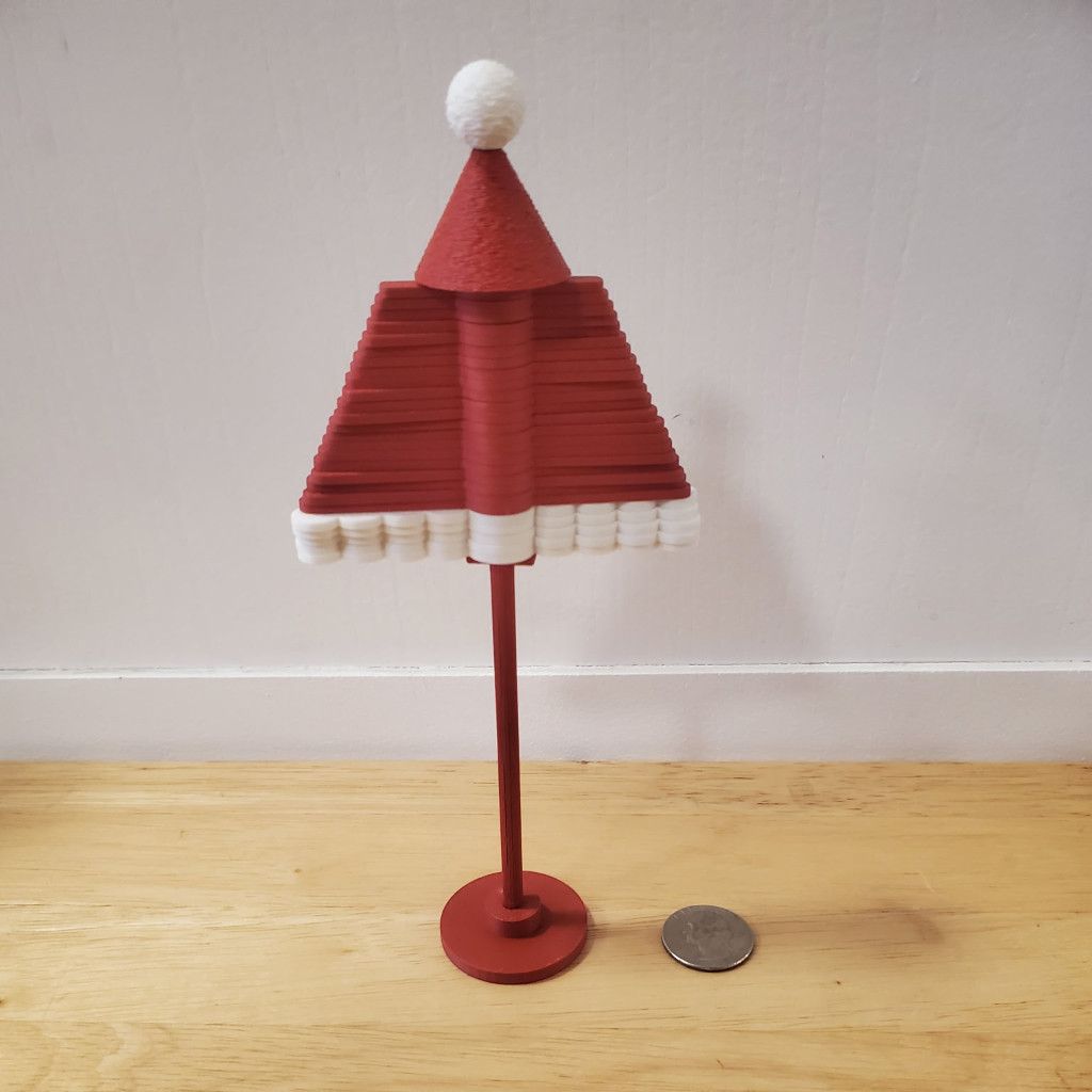 Spinning Holiday Tree Flat