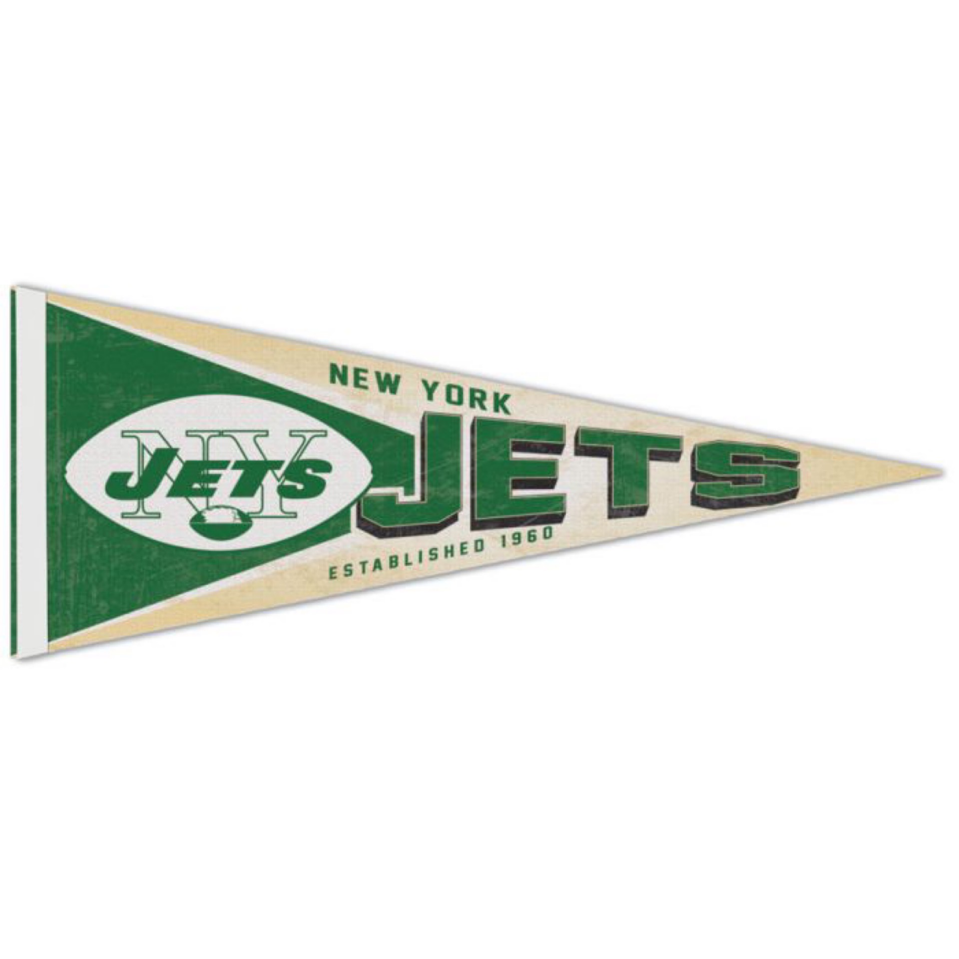 New York Jets Retro Premium Pennant 12x30"