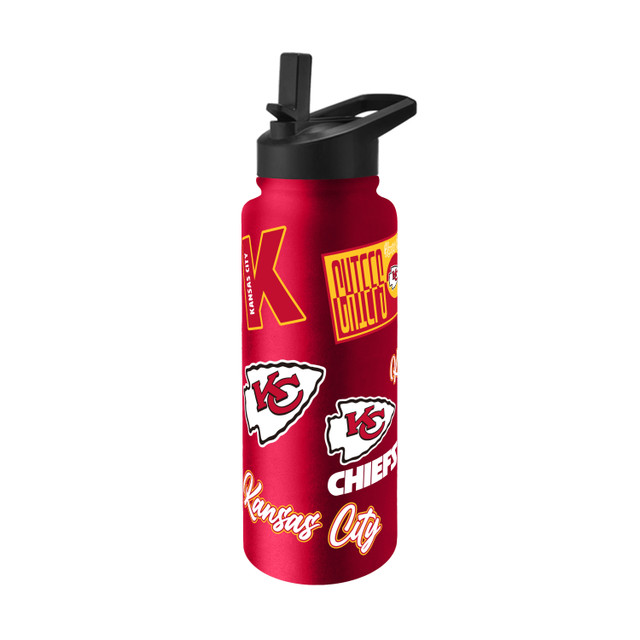 Kansas City Chiefs Dreamweave Quencher Stainless Steel Bottle 34oz