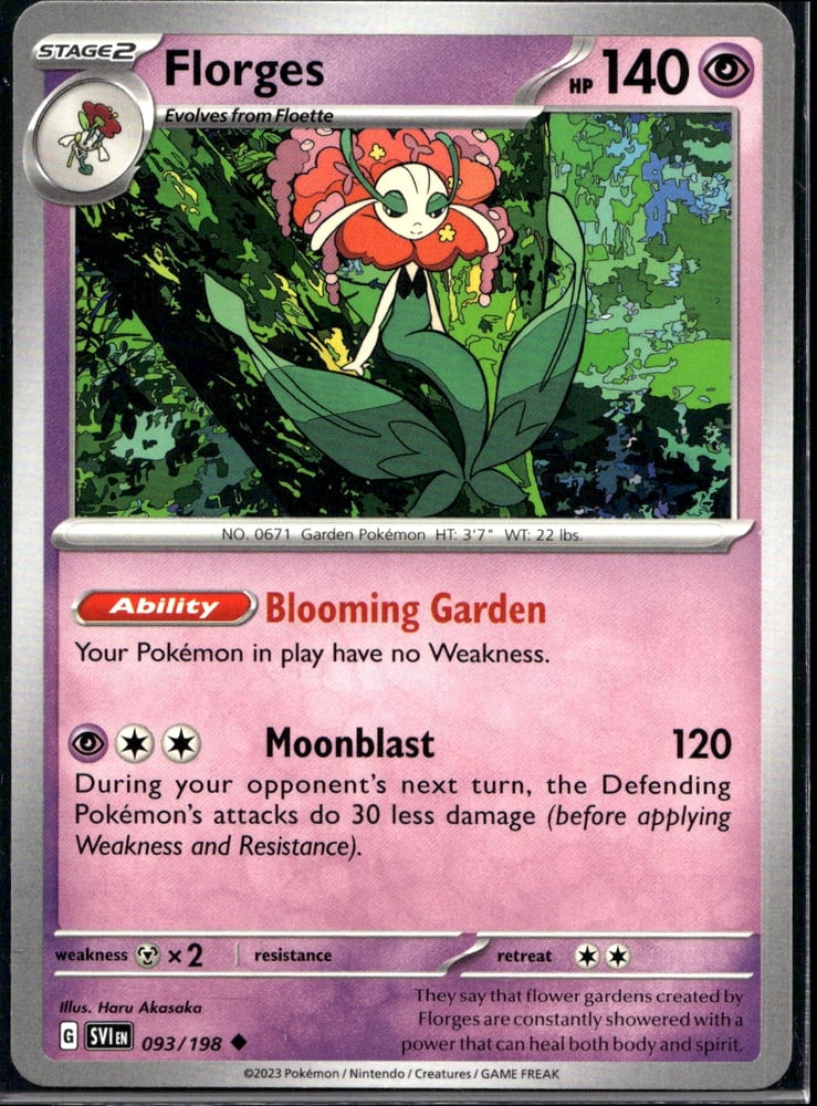 Florges - SV01 93/198