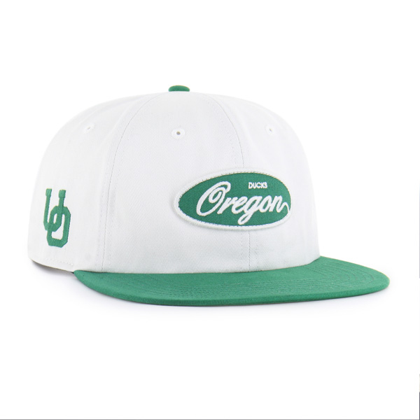 Oregon Ducks Sandstone '47Brand Foundational Snapback Hat