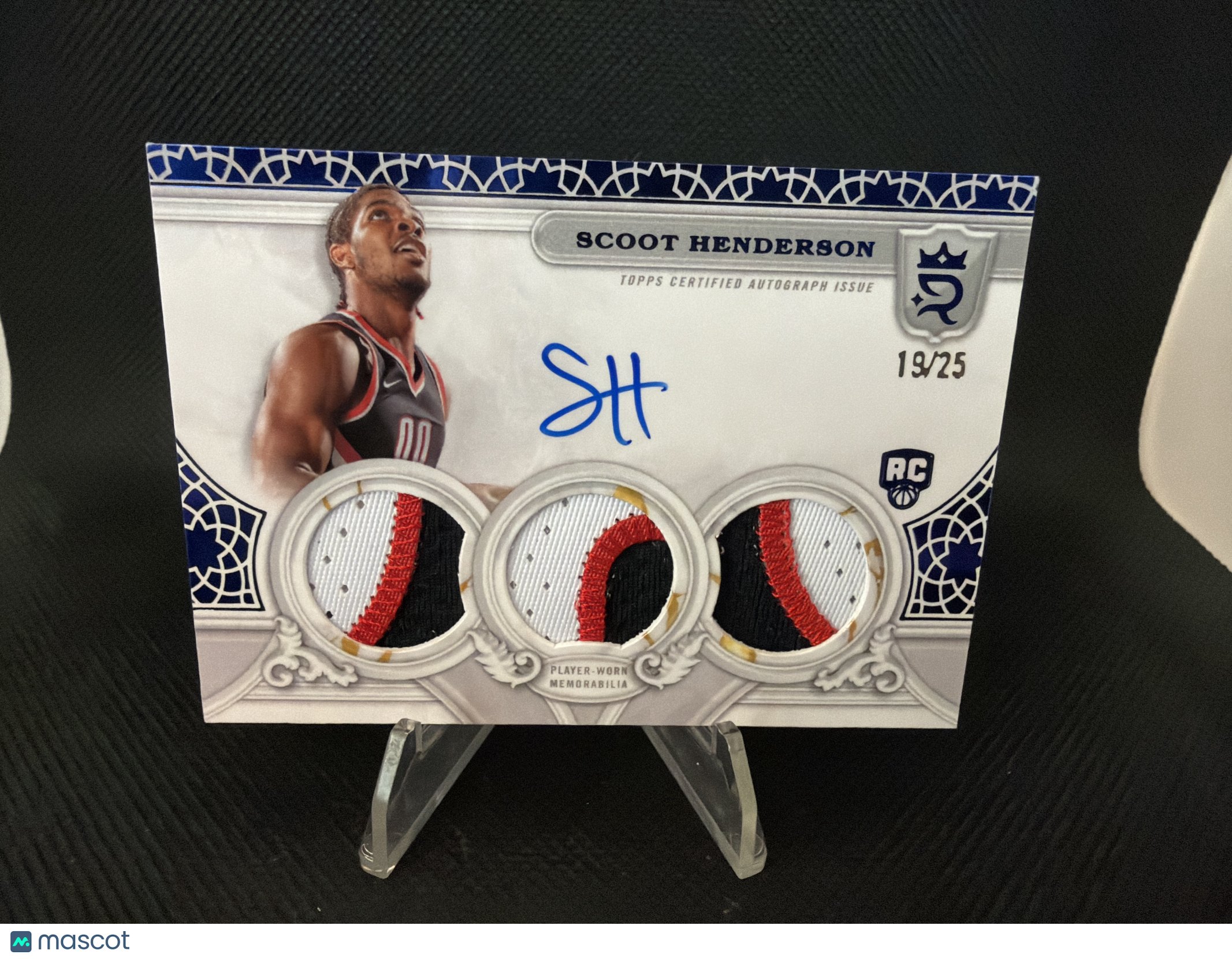 2024 Topps Royalty Scoot Henderson #SJS-SH /25 RPA