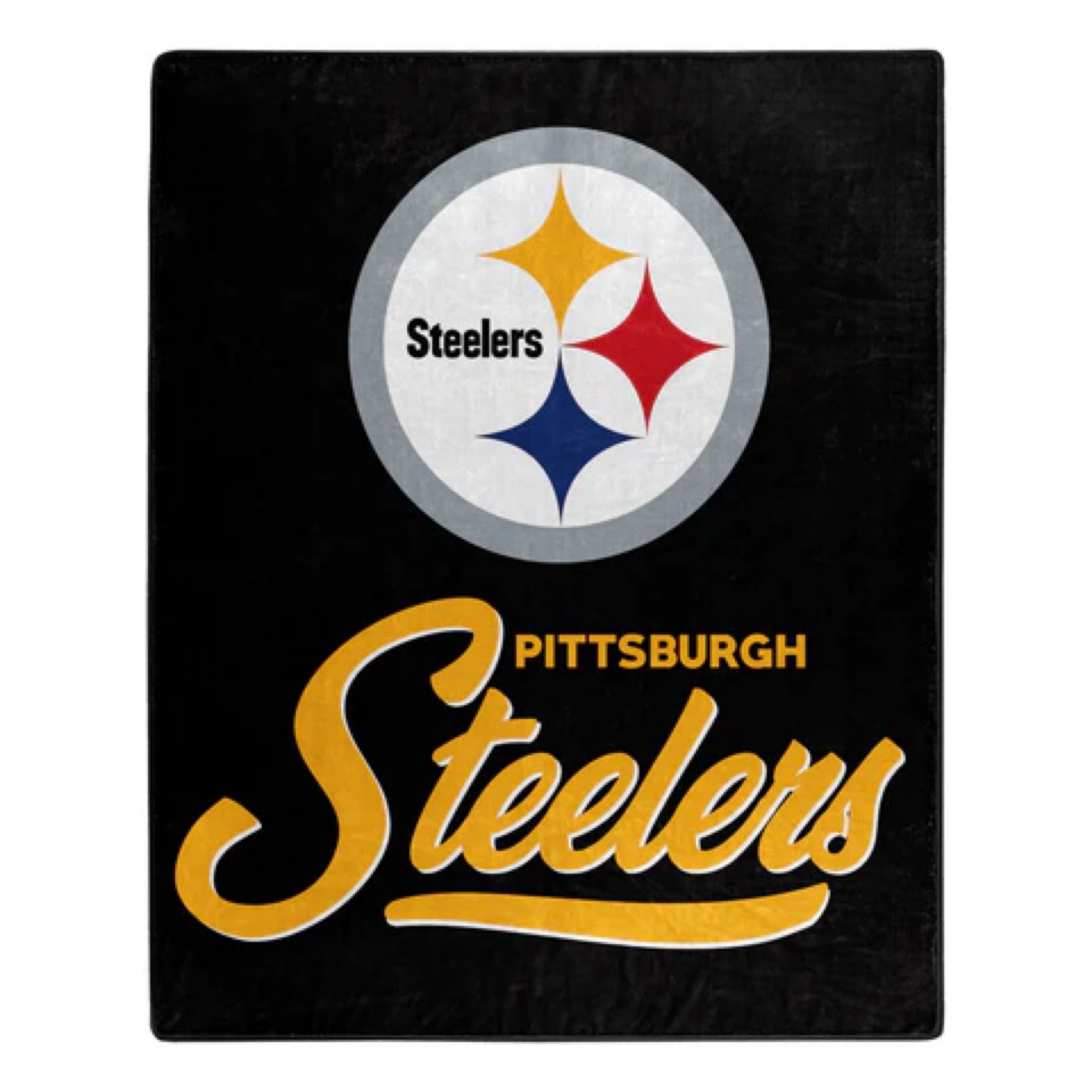 Pittsburgh Steelers Signature Royal Plush Blanket