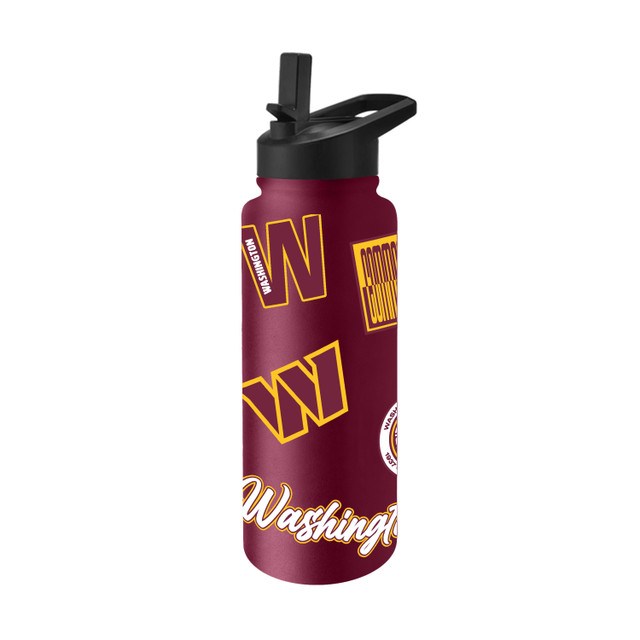 Washington Commanders Dreamweave Quencher Stainless Steel Bottle 34oz