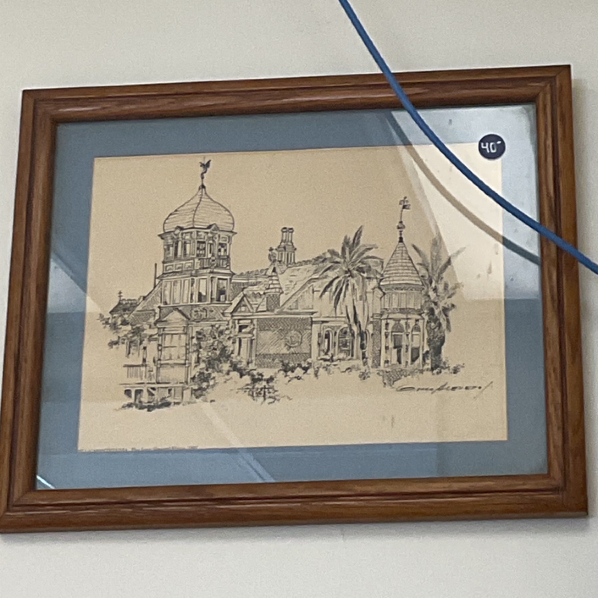 Mansion Picture Frame