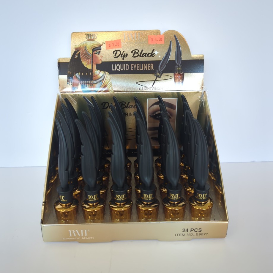 RMT Romantic Beauty Cleopatra Dip Black Liquid Eyeliner