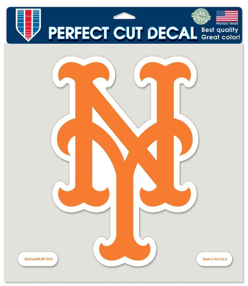 New York Mets Perfect Cut Decal 8x8"