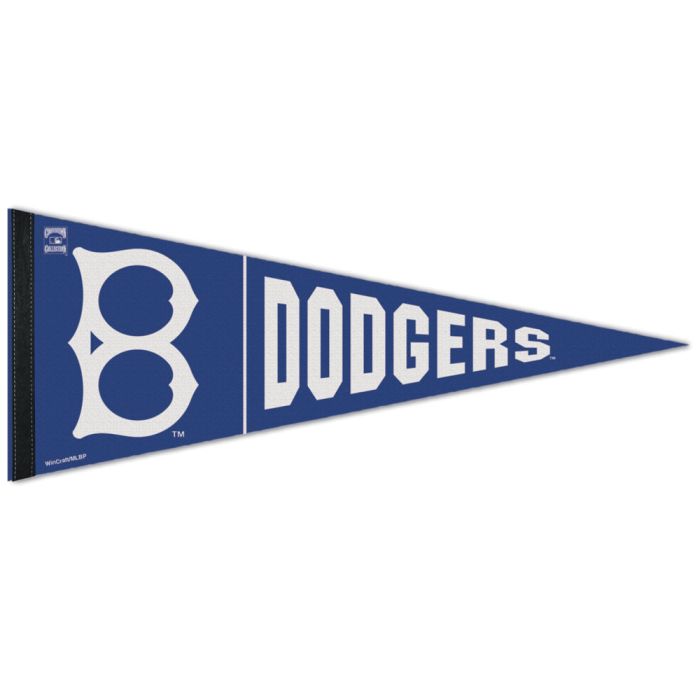 Brooklyn Dodgers Premium Cooperstown Pennant 12x30"
