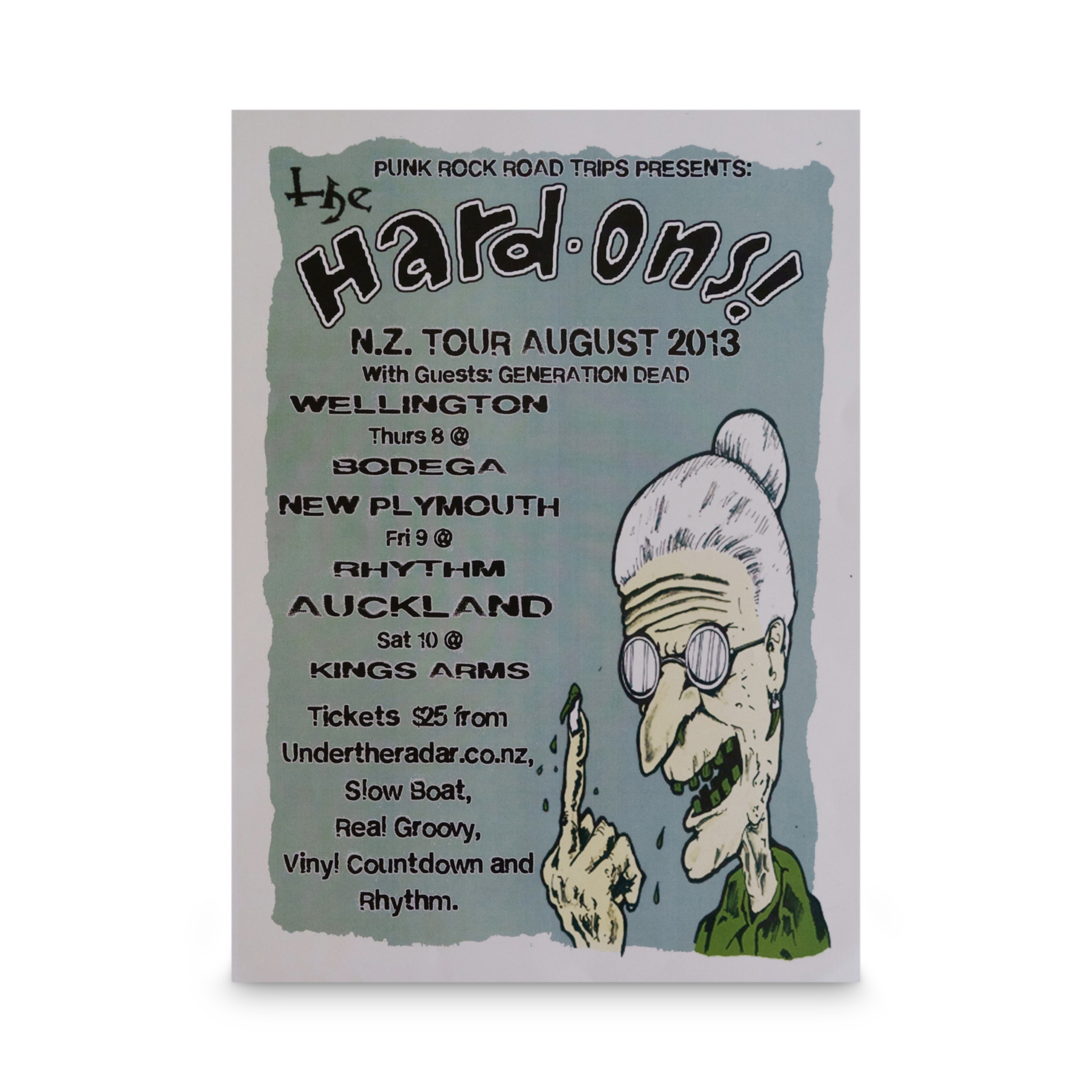 The Hard Ons -- 2013 [Poster]