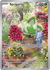 Sprigatito - 196/193 Illustration Rare NM