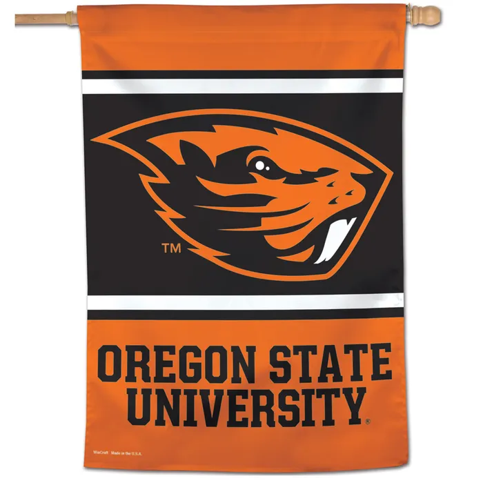 Oregon State Beavers Vertical House Flag 28x40"
