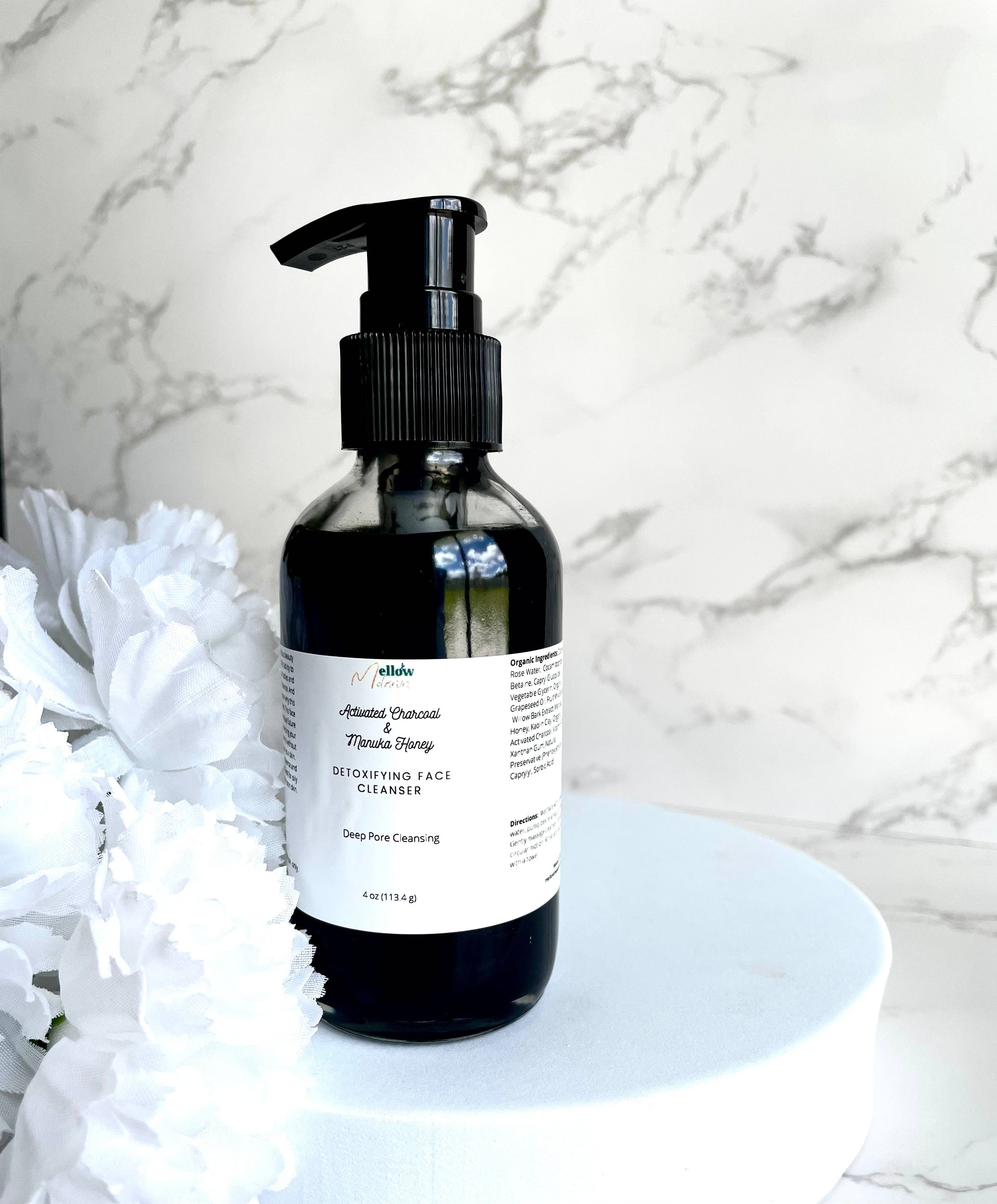 Mellow Melanin - Activated Charcoal Face Cleanser