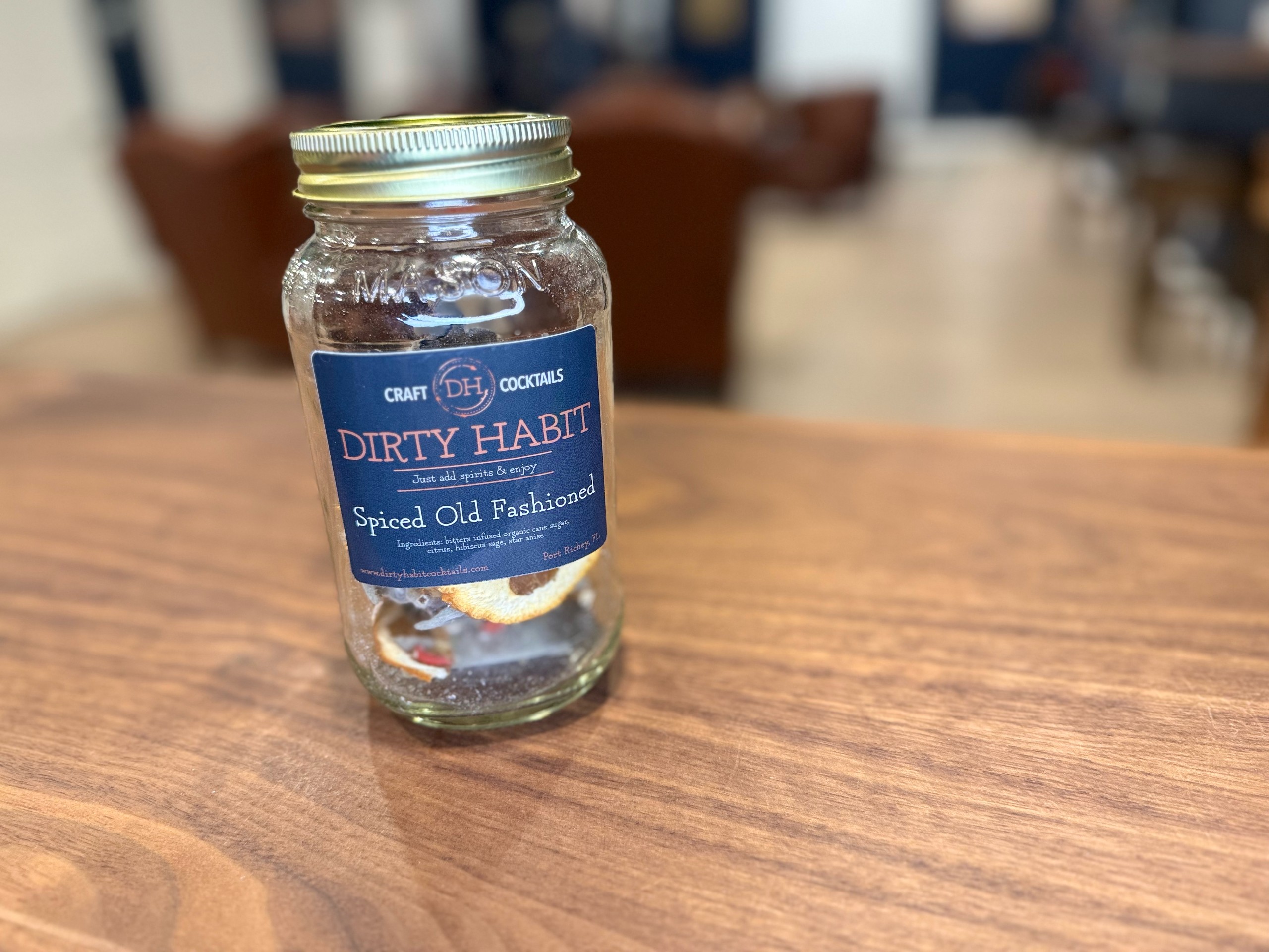 Dirty Habit Cocktails - Spiced Old Fashioned Mix