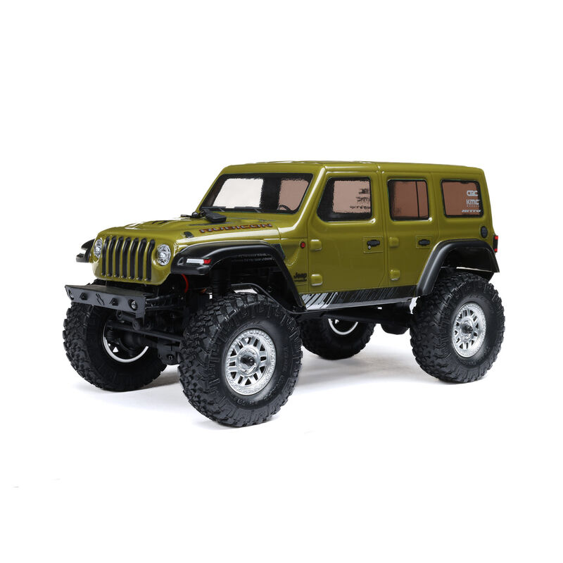 SCX24 2019 Jeep Wrangler JLU CRC Green AXI00002V3T4