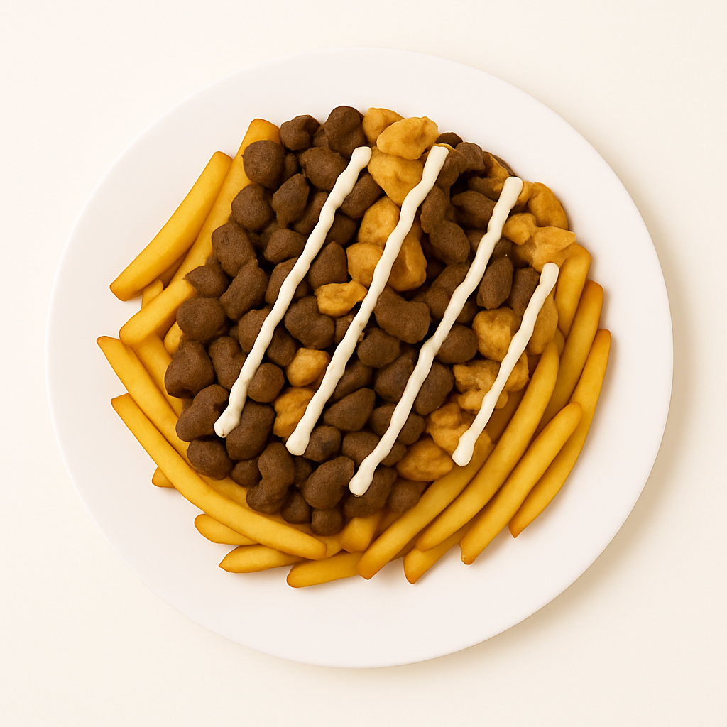 Alley Mix on Fries (chicken and Lamb)