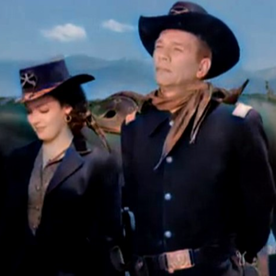 Two Flags West, in Color, Download.