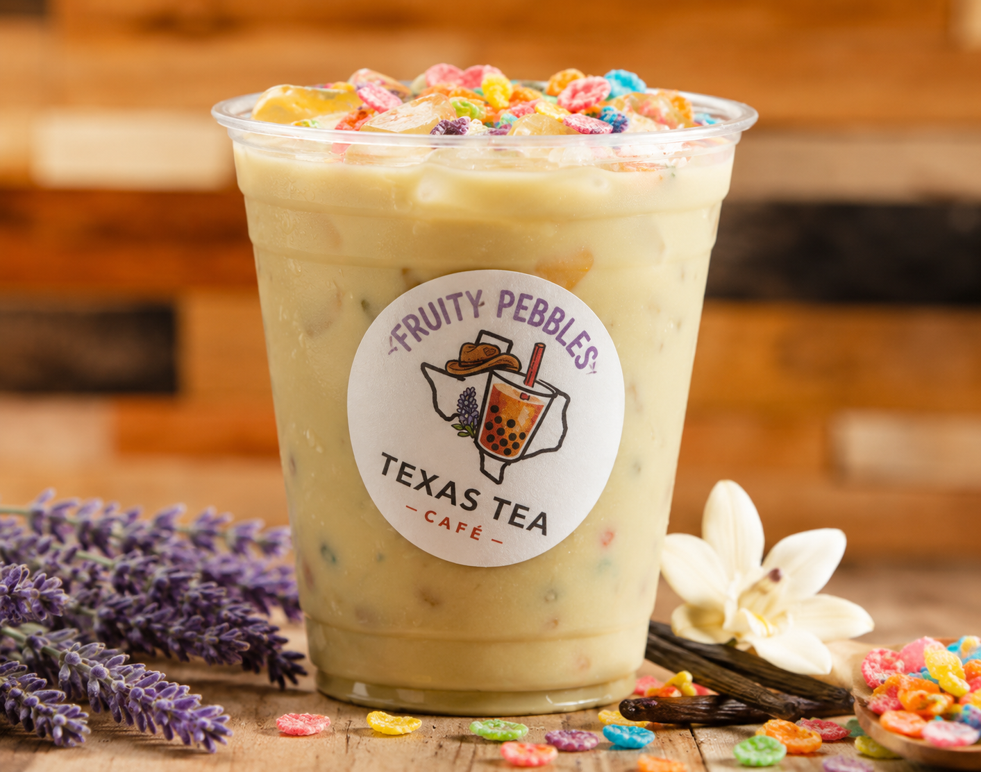Fruity Pebbles Milk tea