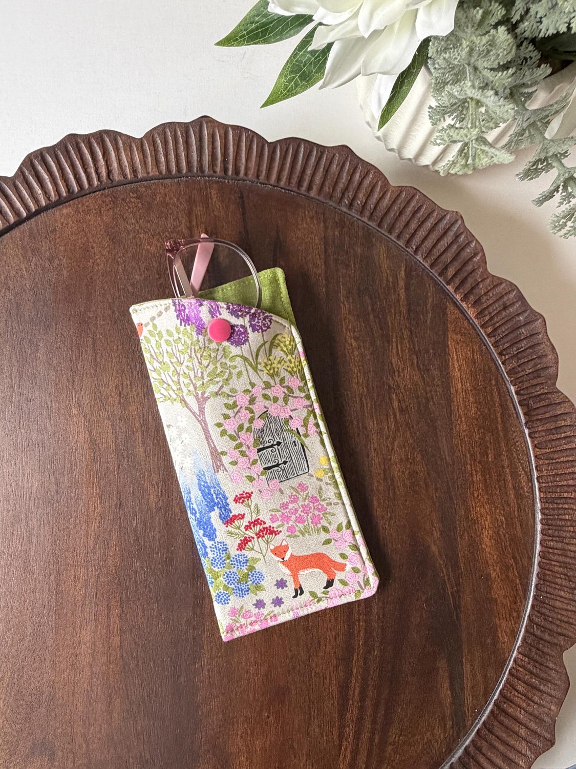 Glasses Case – Enchanted Fox Forest, photo 2 of 3