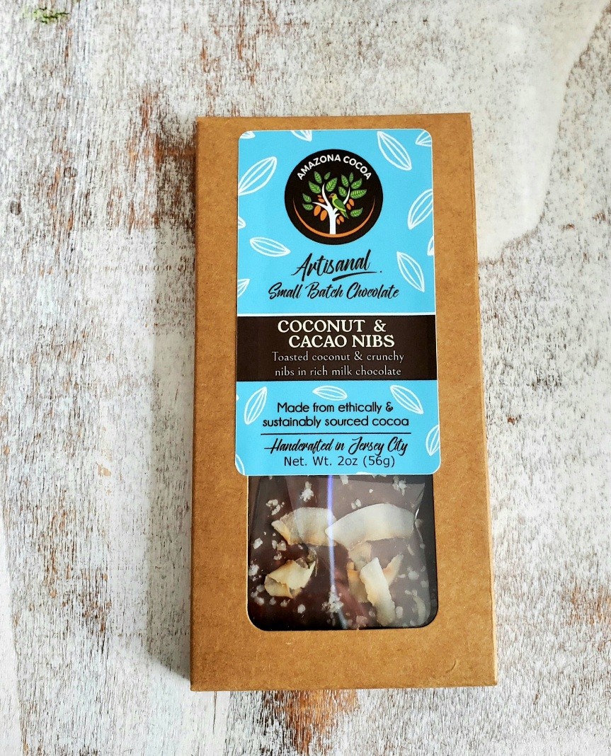 Bar - Coconut and Nibs Milk Chocolate