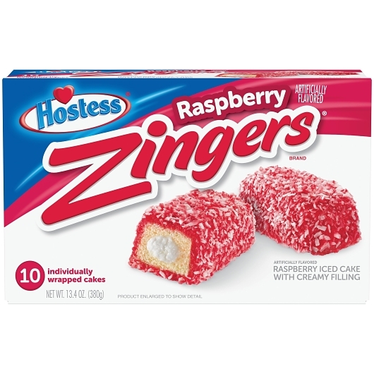 Hostess Raspberry Zinger Multi-Pack, 13.1 oz 10 ct