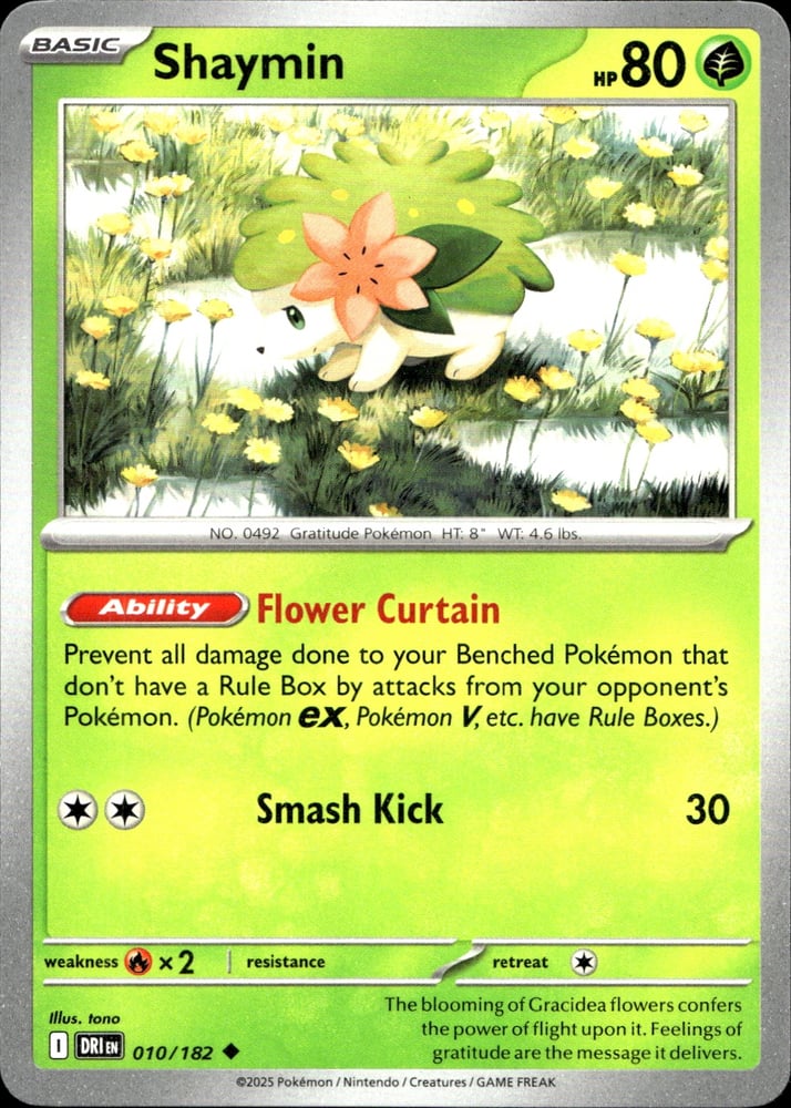 Shaymin - SV10 10/182
