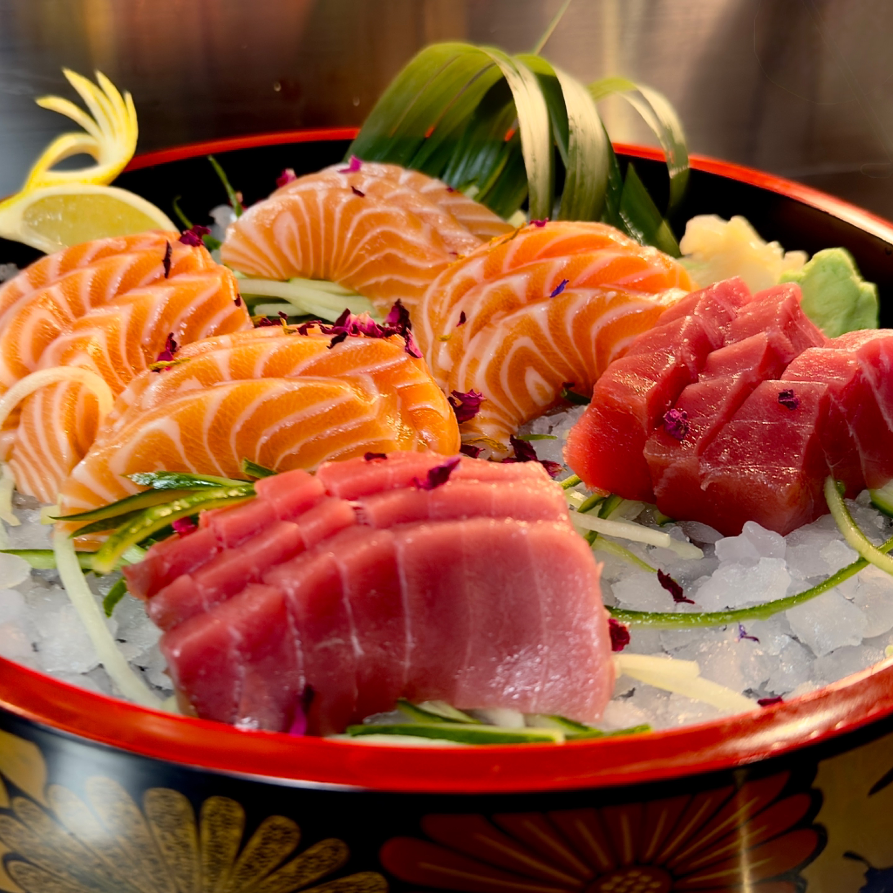 Click to view Sashimi Sashimi - 3 slices of fish (GF)