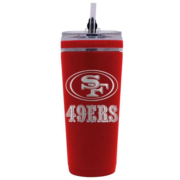 San Francisco 49ers Stainless Steel Flex Ice Shaker 26oz
