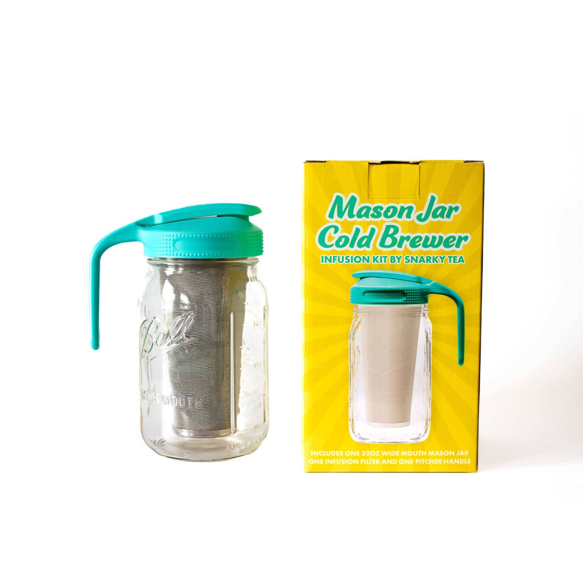 Snarky Tea - Mason Jar Cold Brewing Kit