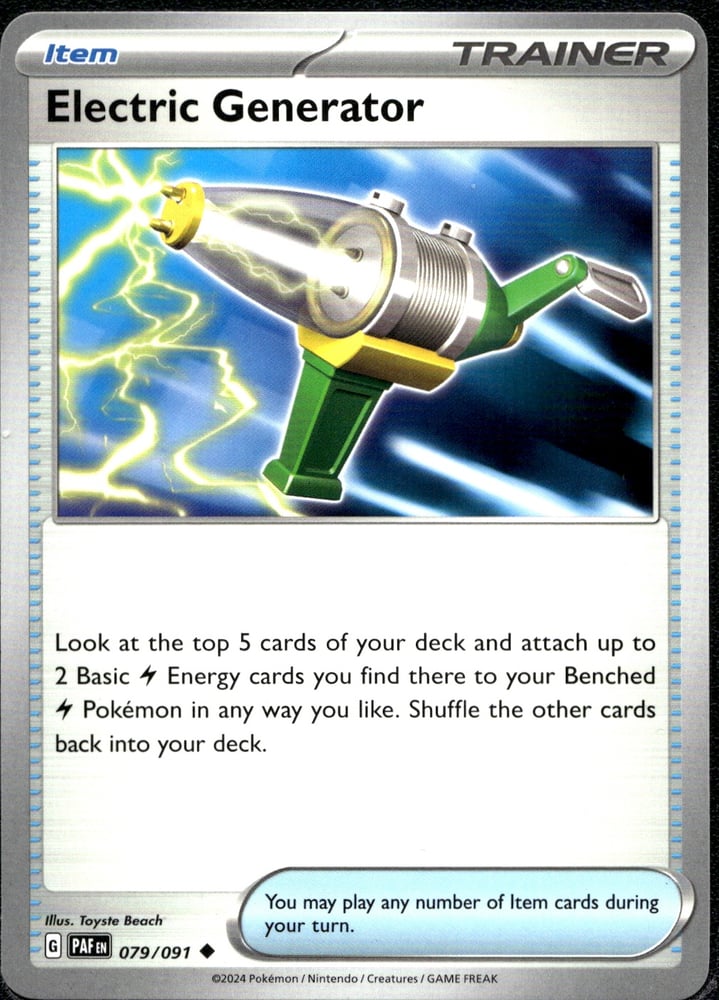 Electric Generator - SV04.5 79/91
