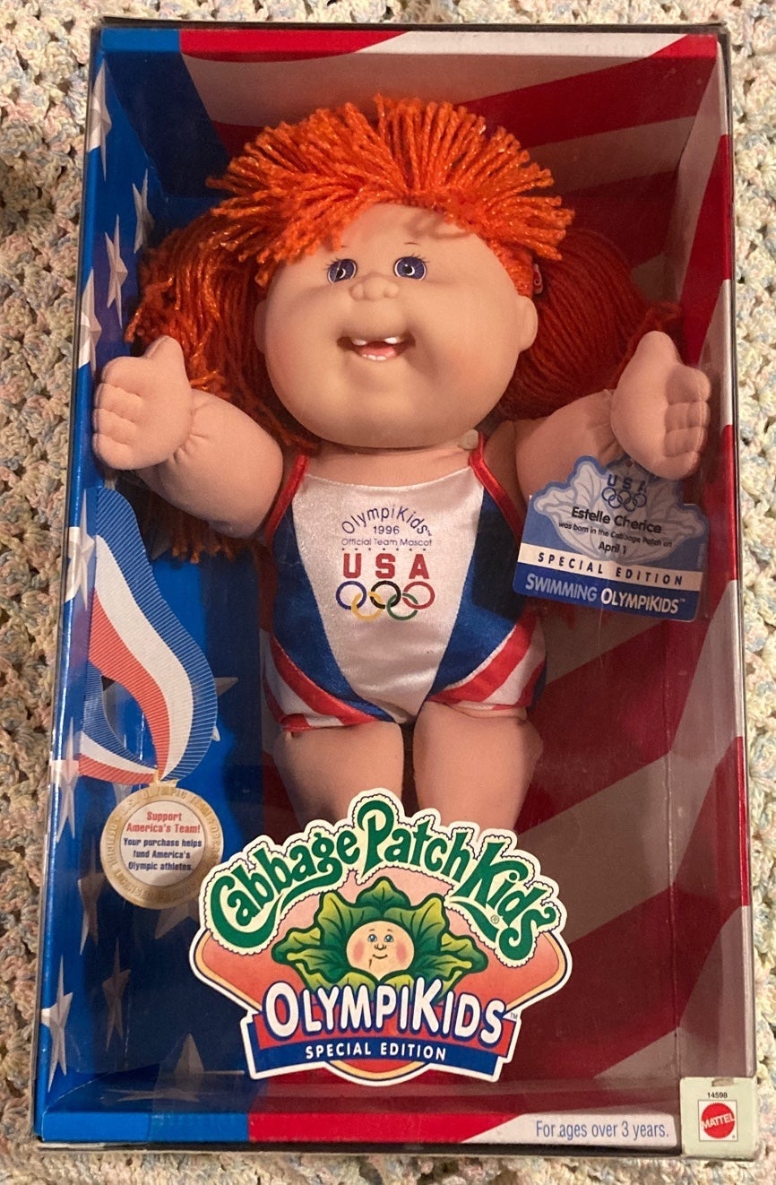 MATTEL CABBAGE PATCH KIDS 1996 OLYMPIC KIDS SPECIAL EDITION RARE VINTAGE