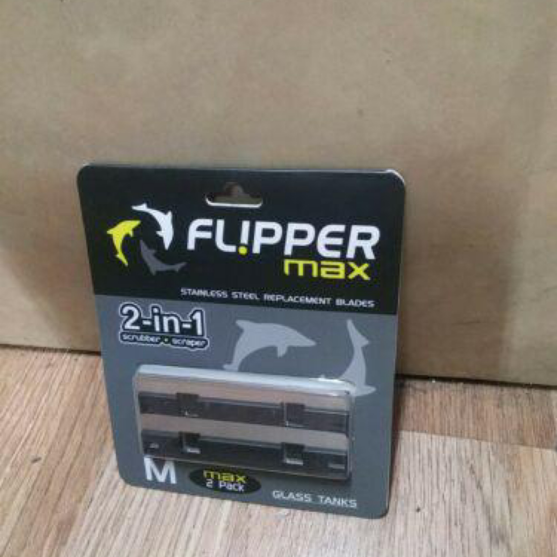Fl!Pper Flipper Aquarium Algae Scraper Max Replacement Blades Cleaning Kits