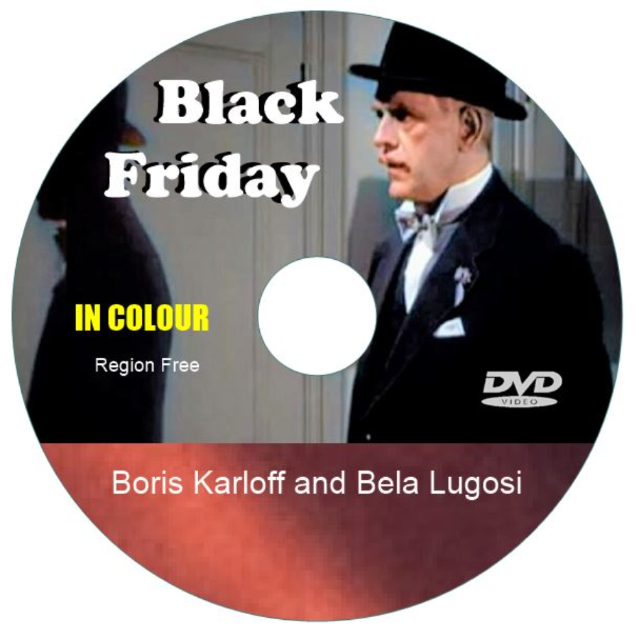 Black Friday (1940) in color DVD