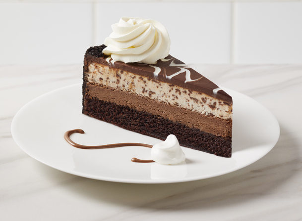 Chocolate Tuxedo Cheesecake Factory