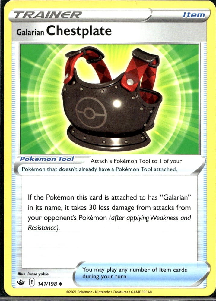 Galarian Chestplate - SWSH6 141/198