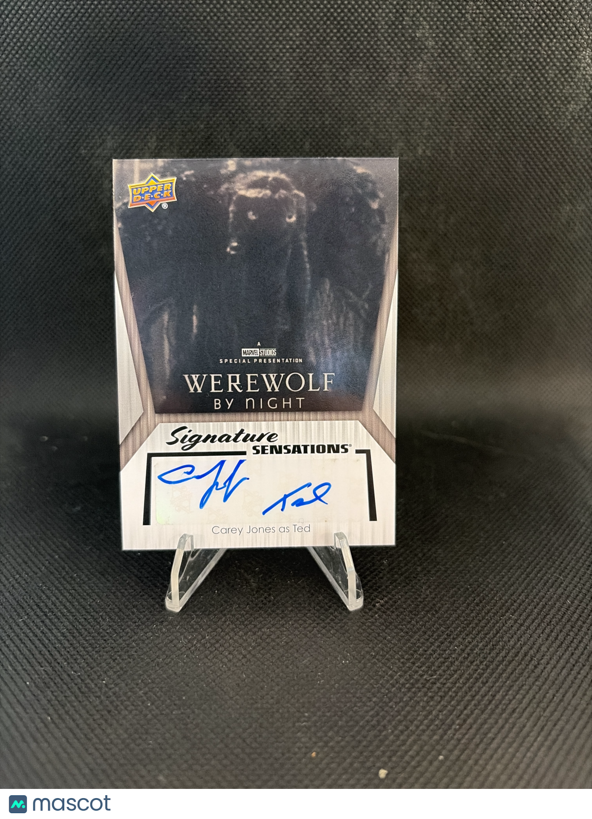 2024 Upper Deck Marvel Studios Werewolf By Night Carey Jones Auto