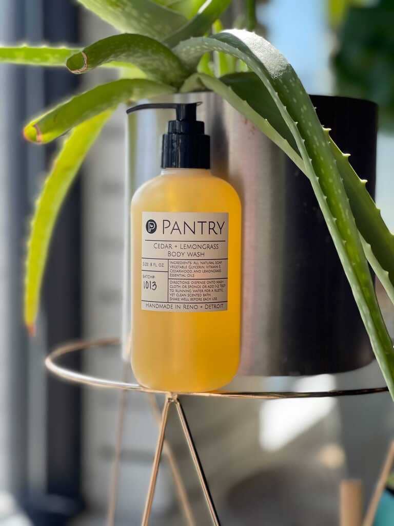 Pantry Products - Peppermint & Frankincense Body Wash