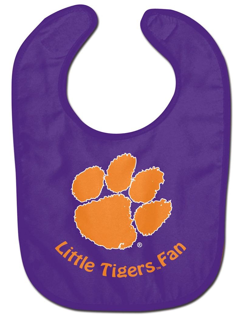 Clemson Tigers All Pro Little Fan Baby Bib
