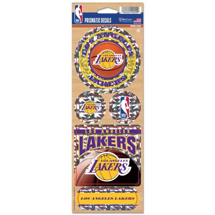 Los Angeles Lakers Prismatic Decals