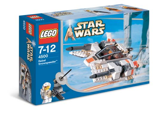 4500 Rebel Snowspeeder (redesign), Blue box