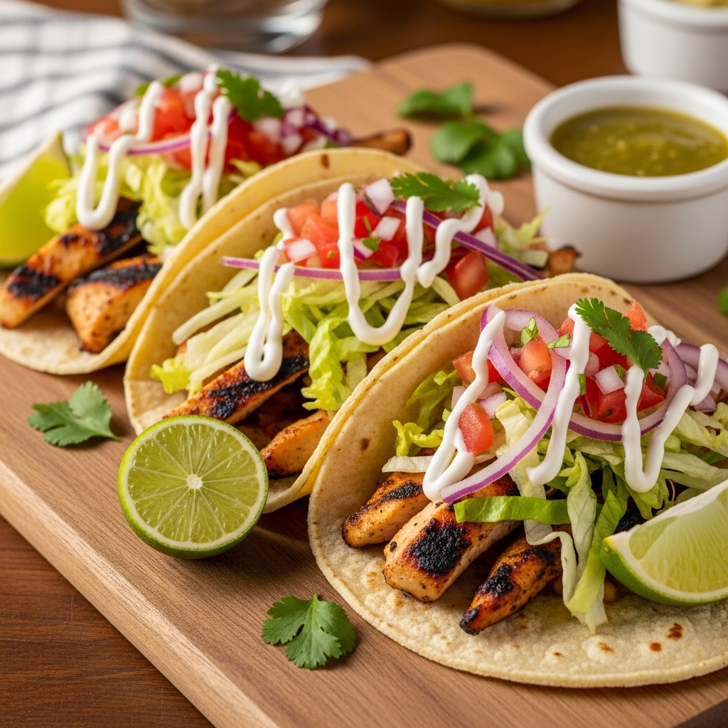 3 - Grilled Chicken Taco